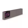 Kit de base de techo recta con 4 focos Philips Hue White and Colour Ambience Perifo Bluetooth negro