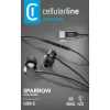 Auriculares estéreo in-ear Cellularline SPARROW con micrófono y mando a distancia