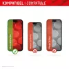 Protector de pantalla + funda Displex para Apple iPhone 15 Pro Max, marco de montaje Eco, resistente a arañazos