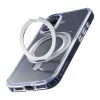 Cellularline Spin Mag - Funda para iPhone 16 con soporte de anillo giratorio, compatible con el ecosistema Magsafe