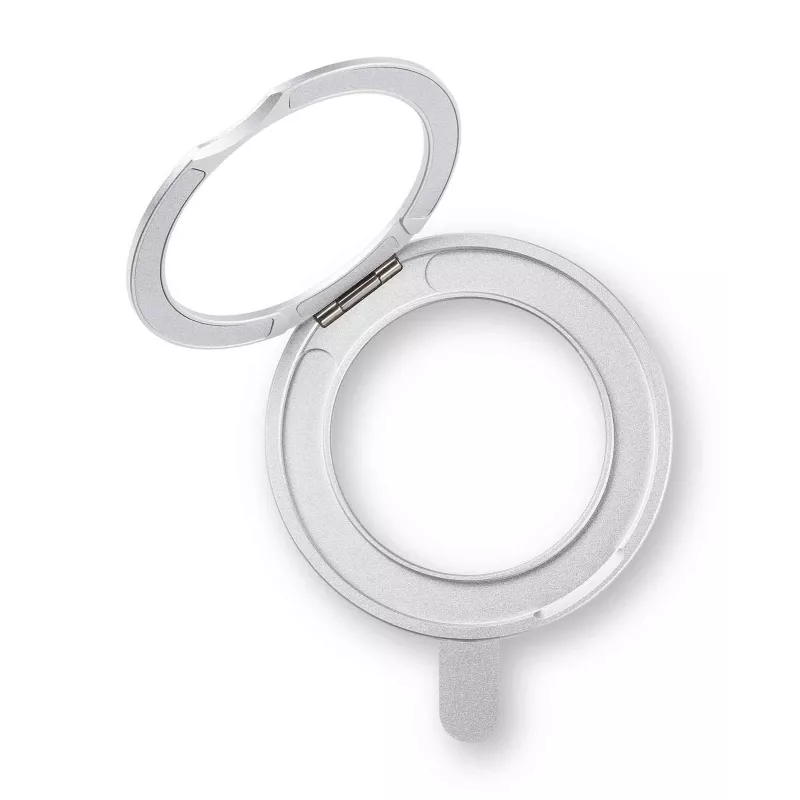 Cellularline Spin Mag - Funda para iPhone 16 con soporte de anillo giratorio, compatible con el ecosistema Magsafe