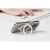 Cellularline Spin Mag - Funda para iPhone 16 con soporte de anillo giratorio, compatible con el ecosistema Magsafe