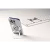 Cellularline Spin Mag - Funda para iPhone 16 con soporte de anillo giratorio, compatible con el ecosistema Magsafe