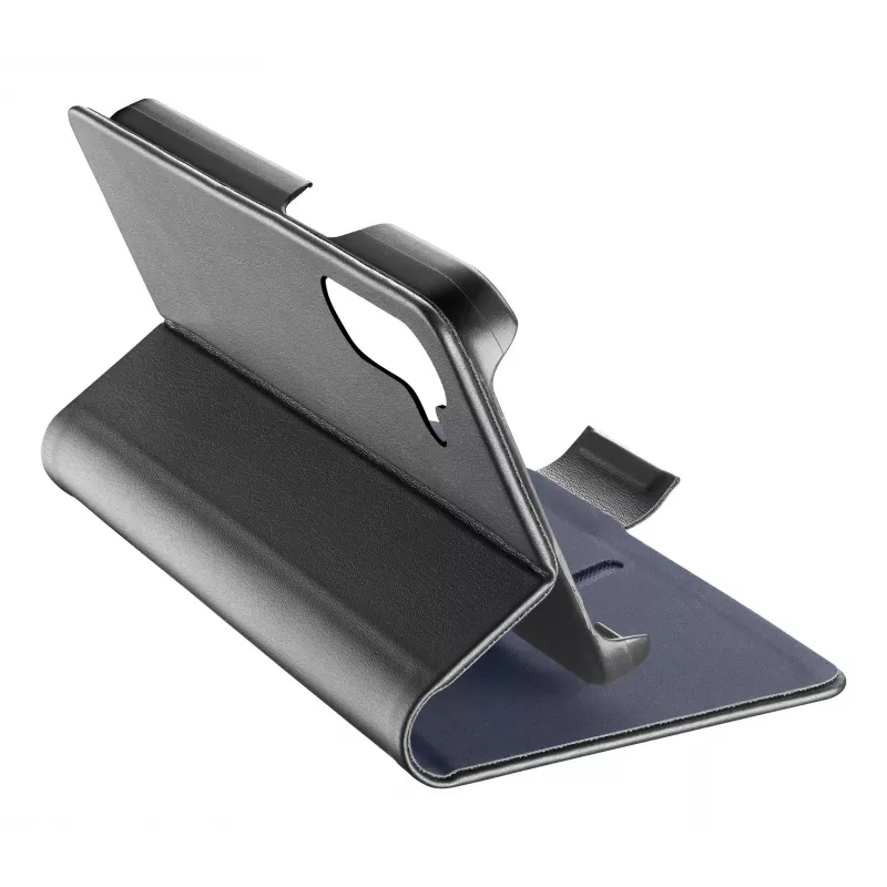Cellularline Book - Funda tipo libro para Galaxy A36/A56 con compartimento para tarjetas y cierre magnético