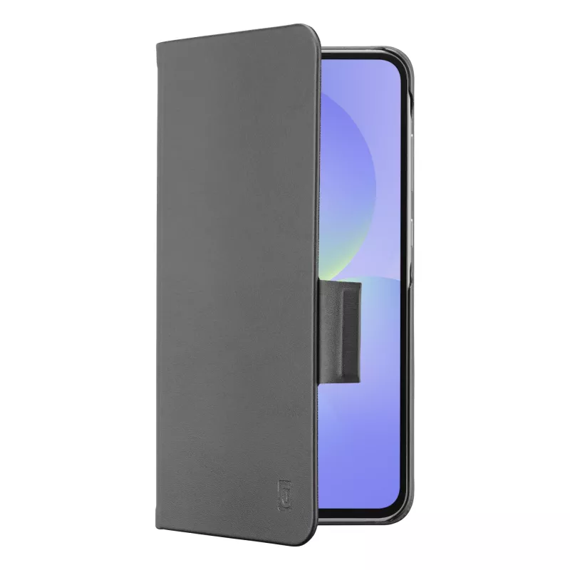Cellularline Book - Funda tipo libro para Galaxy A36/A56 con compartimento para tarjetas y cierre magnético