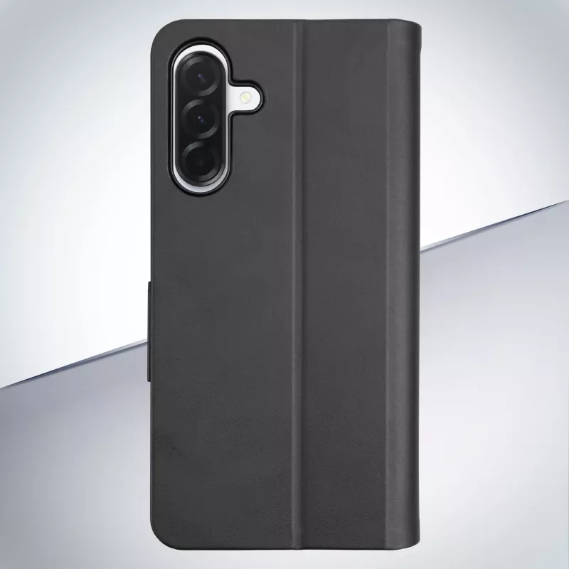 Cellularline Book - Funda tipo libro para Galaxy A36/A56 con compartimento para tarjetas y cierre magnético
