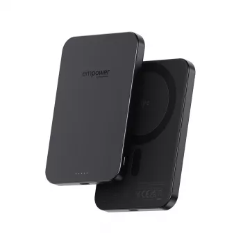 Batería externa PanzerGlass empower™ 5000mAh Space Black cargador portátil
