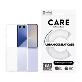 PanzerGlass CARE™ by ® Urban Combat funda Transparente Samsung Galaxy Z Flip7
