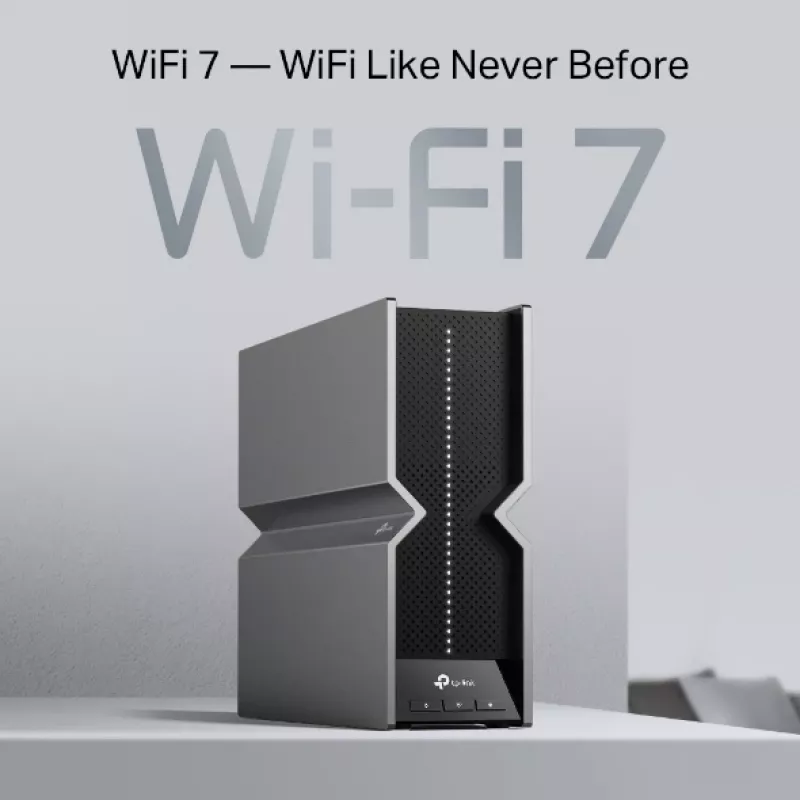 Repetidor de red TP-Link RE800BE tribanda 802.11ax 802.11ac