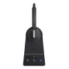 Auricular mono inalámbrico Yealink WH64 Teams — Bluetooth, supraaural, 20–20000 Hz, 150 m de alcance, Negro