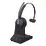 Auricular mono inalámbrico Yealink WH64 Teams — Bluetooth, supraaural, 20–20000 Hz, 150 m de alcance, Negro