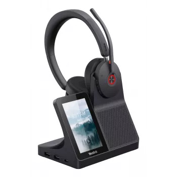 Yealink WH68 auricular workstation, con cable e inalámbrico, 20 - 20000 Hz, llamadas/música, 155 g, auricular, Negro