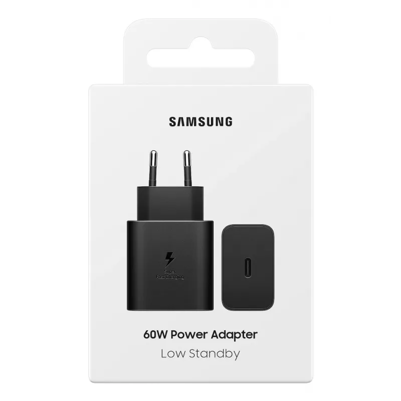 Samsung EP-T6010NBEGWW cargador móvil portátil, smartphone, tablet Negro carga rápida AC interior