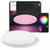 Lámpara de techo Philips Hue Devote lámpara de techo delgada M, redonda LED 23W, blanca, Ø42,1 cm, uso universal