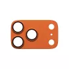 Protección de cámara PanzerGlass Fender para iPhone 17 Pro — silicona, Cosmic Orange, resistente a arañazos y golpes