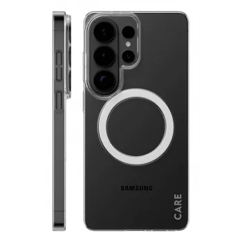 Funda para móvil PanzerGlass CARE™ SL1M transparente con Qi para Samsung Galaxy S26 Ultra (6,9