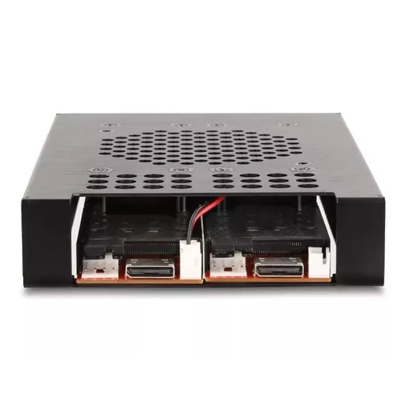 Caja para HDD DeLOCK 47070 compatible con rack, metal, 100 mm de ancho