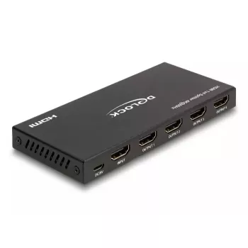 Divisor HDMI DeLOCK 1 x entrada HDMI a 4 x salida HDMI 4K 60 Hz
