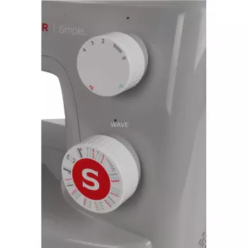 Máquina de coser mecánica SINGER Simple 3223 — gris claro