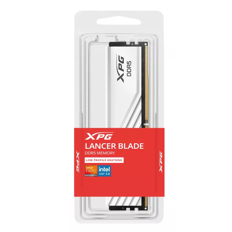 ADATA XPG Lancer Blade AX5U5600C4616G-SLABWH DDR5-5600 16GB (1x16GB) DIMM, blanco