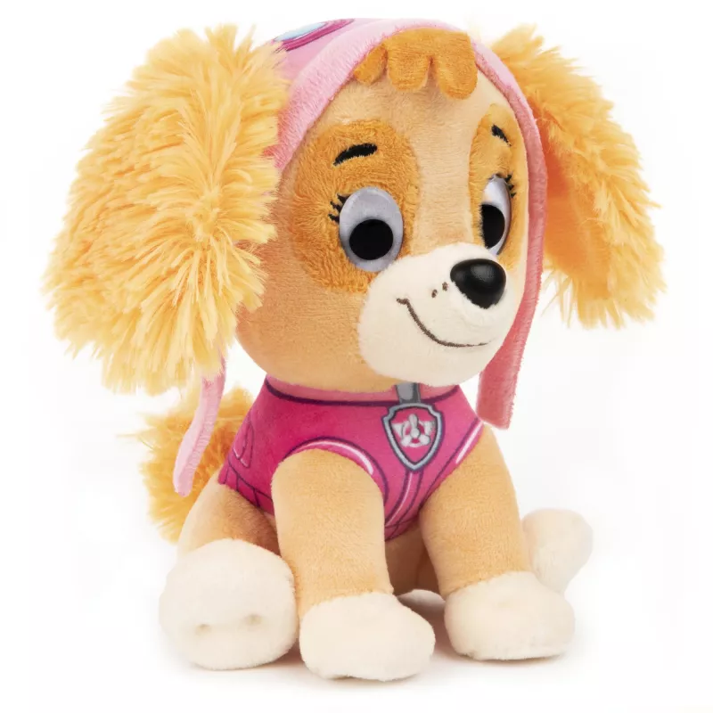 Peluche oficial de PAW Patrol GUND Skye con uniforme de piloto aviador, juguete de peluche para niños a partir de 1 año, 15 cm