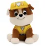 Peluche oficial de PAW Patrol GUND Rubble con uniforme de constructor, juguete de peluche para niños a partir de 1 año, 15 cm