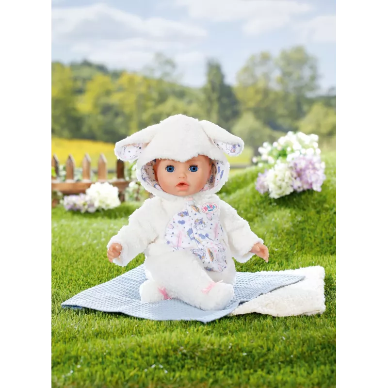 BABY born Schaf-Strampler 43 cm, pelele para muñecos