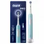 Oral-B Pro 1 Sensitive Clean cepillo de dientes eléctrico para adultos, rotación-oscilación, azul