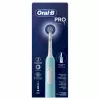 Oral-B Pro 1 Sensitive Clean cepillo de dientes eléctrico para adultos, rotación-oscilación, azul