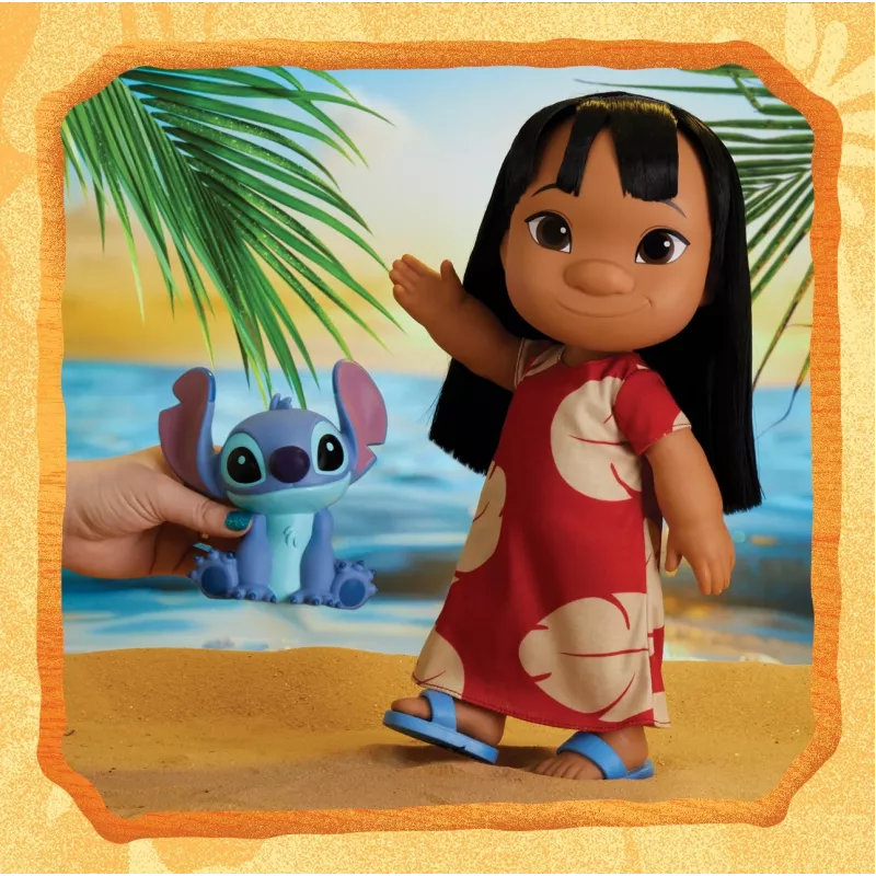 Just Play Disney Lilo & Stitch, muñeca de moda, femenino, 3 año(s), niño/niña, 350 mm, multicolor
