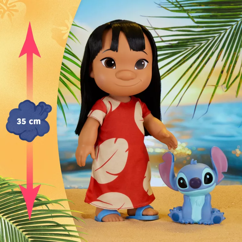 Just Play Disney Lilo & Stitch, muñeca de moda, femenino, 3 año(s), niño/niña, 350 mm, multicolor
