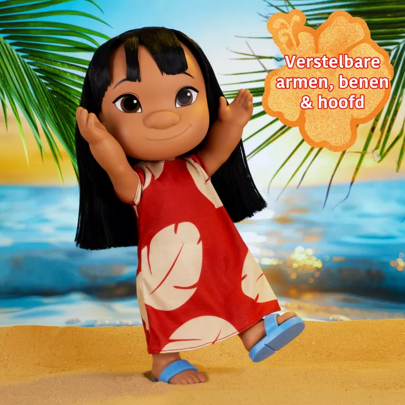 Just Play Disney Lilo & Stitch, muñeca de moda, femenino, 3 año(s), niño/niña, 350 mm, multicolor