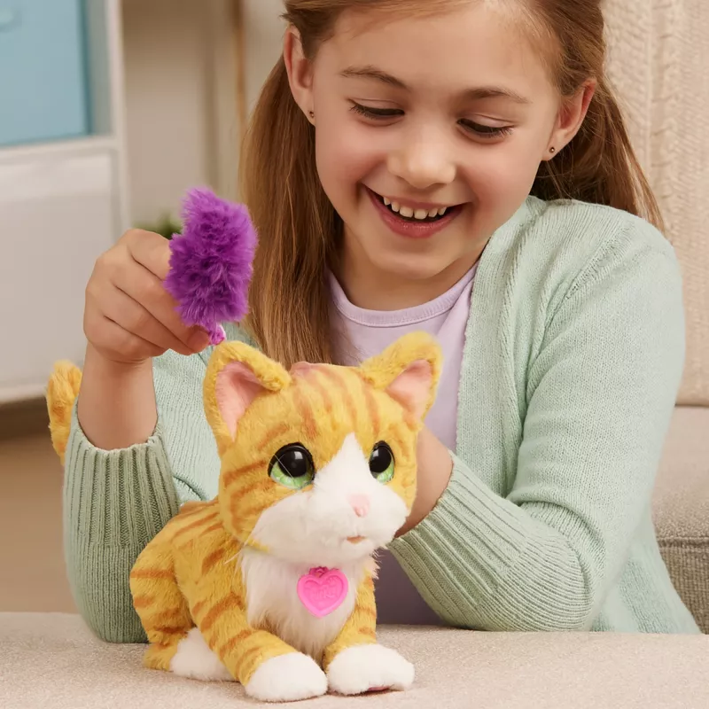 Just Play FurReal Bella, gato de juguete, 4 años, interactivo, AA, pilas incluidas
