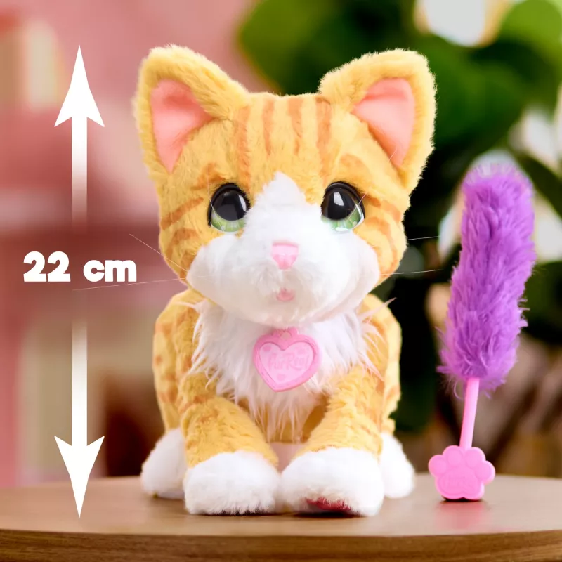 Just Play FurReal Bella, gato de juguete, 4 años, interactivo, AA, pilas incluidas