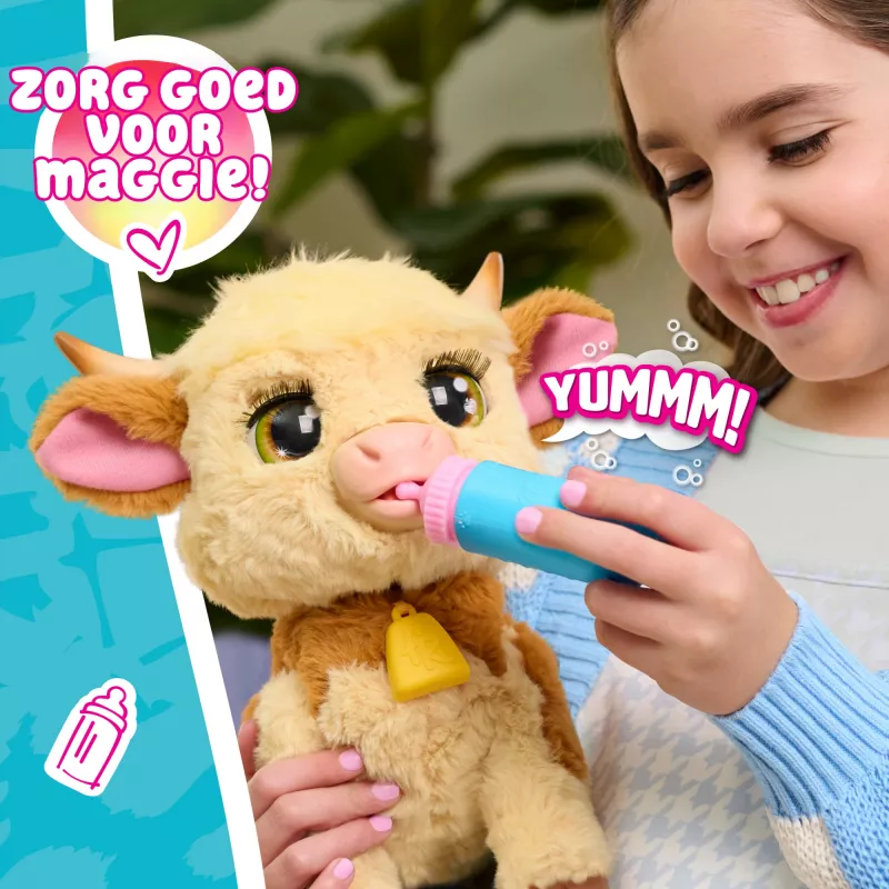 Just Play FurReal Maggie, vaca, 4 año(s), interactivo, AA, pilas incluidas