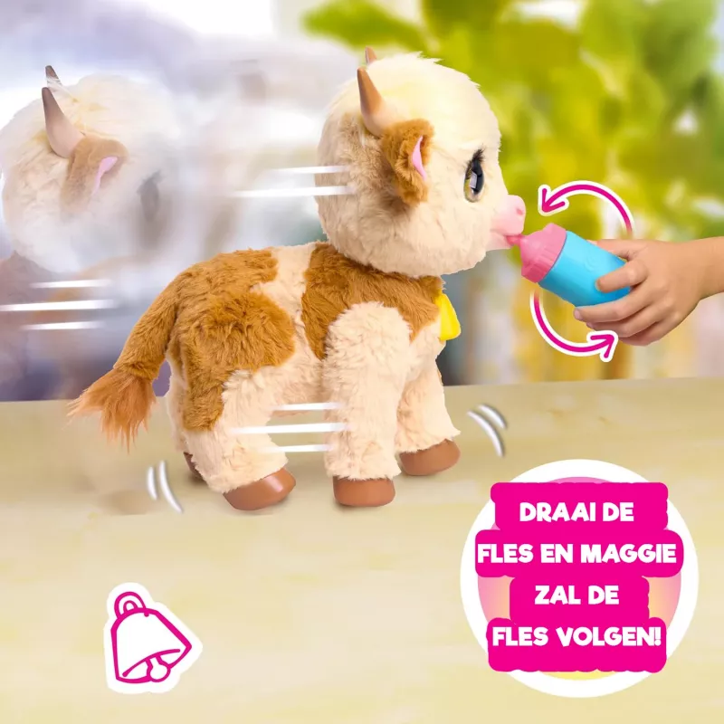 Just Play FurReal Maggie, vaca, 4 año(s), interactivo, AA, pilas incluidas