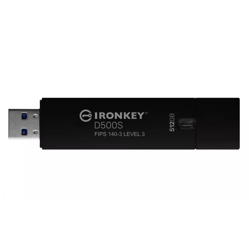 Kingston Technology IronKey 512GB D500S FIPS 140-3 Lvl 3 AES-256