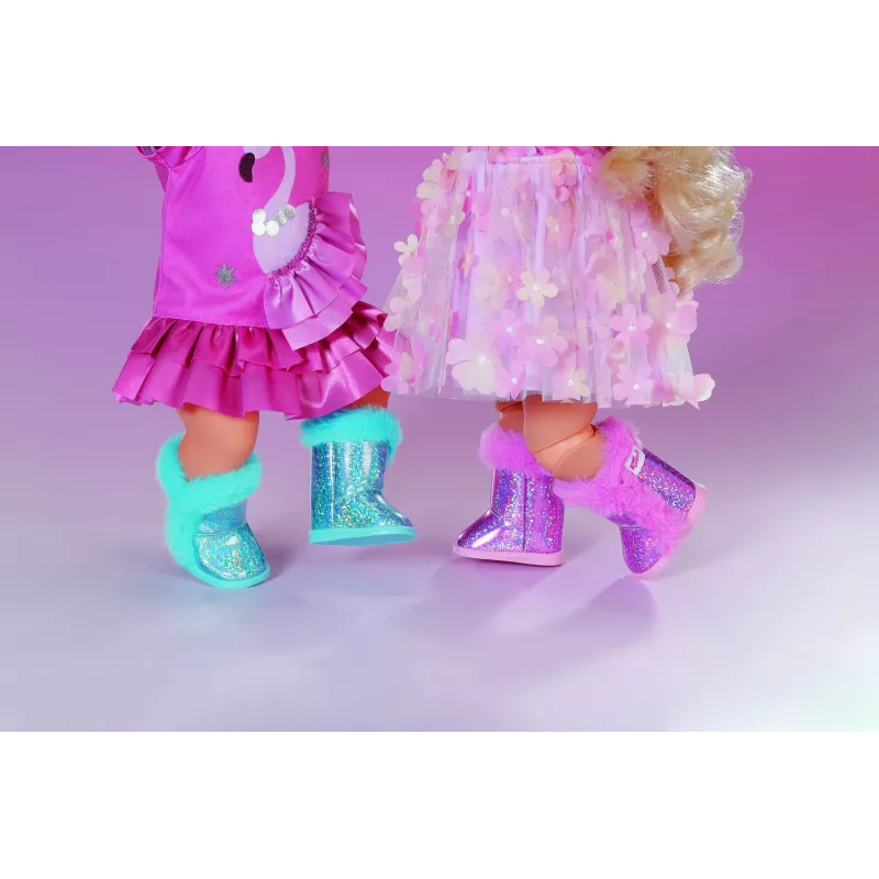 BABY born Botas brillantes 2 surtidos 43 cm zapatos para muñeca