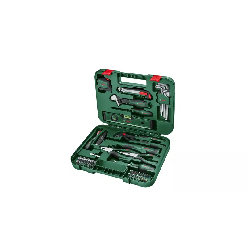 Set de herramientas Bosch Advanced 52 piezas — Set de herramientas manuales Advanced Bosch de 52 piezas