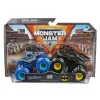 Monster Jam, camiones monstruo de fundición oficiales Batman vs. Megalodon, escala 1:64, juguete para niños a partir de 3 años