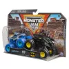 Monster Jam, camiones monstruo de fundición oficiales Batman vs. Megalodon, escala 1:64, juguete para niños a partir de 3 años