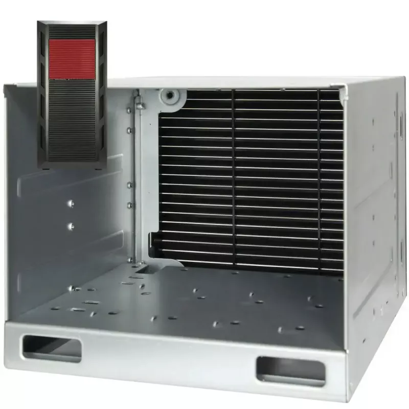 Caja de ordenador INTER-TECH 88887382 Micro Tower Negro — Micro Tower, compatible con ATX/EATX/SSI EEB/Micro ATX/Mini-ITX, 7 bahías de 3,5