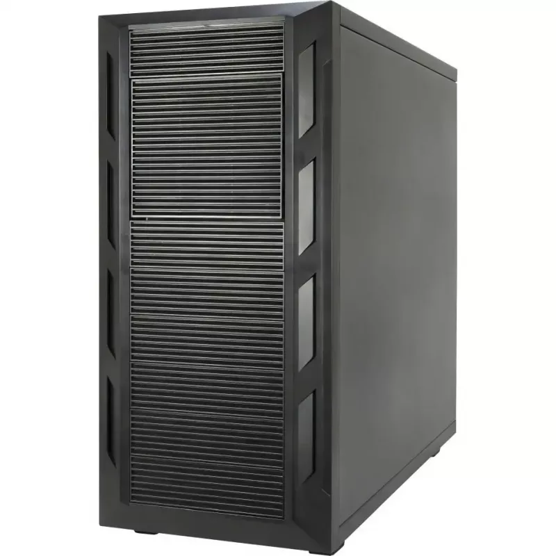 Caja de ordenador INTER-TECH 88887382 Micro Tower Negro — Micro Tower, compatible con ATX/EATX/SSI EEB/Micro ATX/Mini-ITX, 7 bahías de 3,5