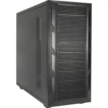 Caja de ordenador INTER-TECH 88887382 Micro Tower Negro — Micro Tower, compatible con ATX/EATX/SSI EEB/Micro ATX/Mini-ITX, 7 bahías de 3,5 inch, 2 bahías de 2,5 inch, 10 bahías de 5,25 inch, 2xUSB 3.2 Gen1