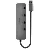 Lindy Hub USB 3.0 de 4 puertos con interruptores de encendido/apagado