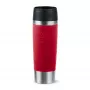 Vaso de viaje EMSA Travel Mug Classic N2022200 500 ml Negro, Rojo, Acero inoxidable Acero inoxidable