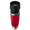 Vaso de viaje EMSA Travel Mug Classic N2022200 500 ml Negro, Rojo, Acero inoxidable Acero inoxidable