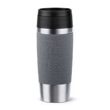 Vaso de viaje EMSA Travel Mug Classic 360 ml gris Acero inoxidable