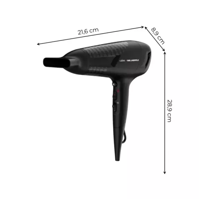 Rowenta X KARL LAGERFELD CV581L Secador de pelo 2300 W Negro