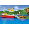 Siku Lancha de trabajo de bomberos Modelo de barco de bomberos Premontado 1:50